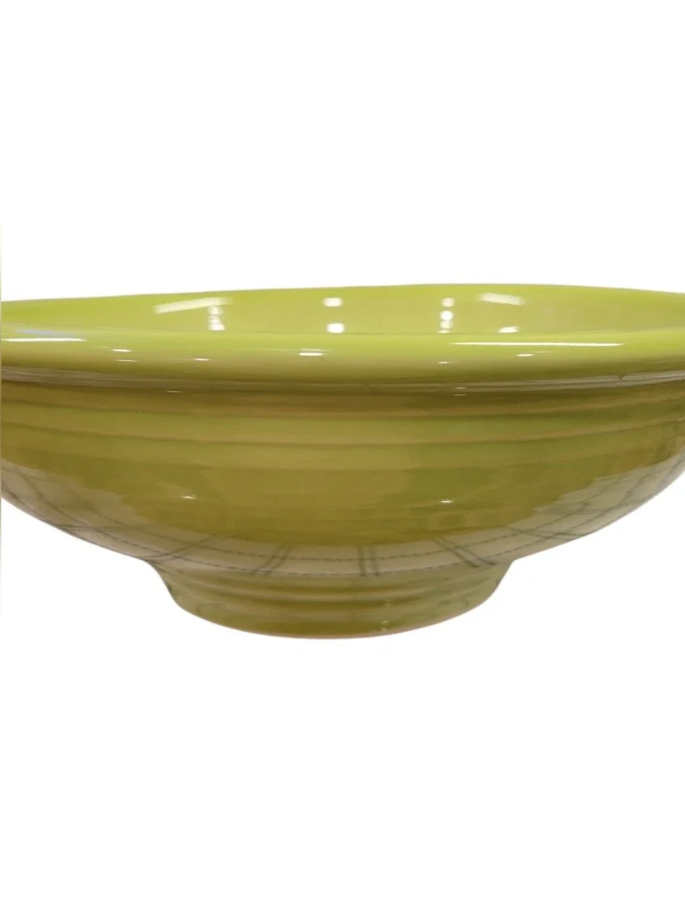 Fiesta® Chartreuse Pedestal Bowl | FiestaWare Serving Bowl | Made in USA